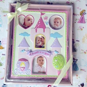 Disney Vintage Castle Baby Picture Frame